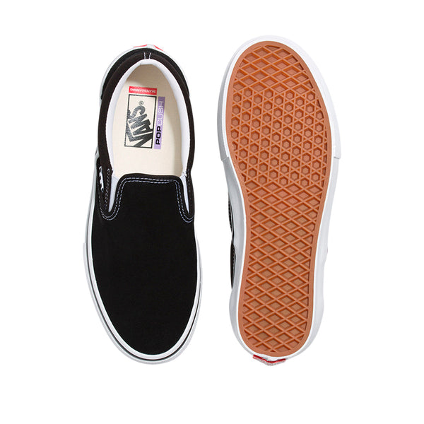 Tennis slip on para hombre color negro