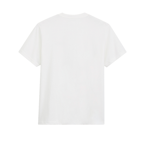 Camiseta Chest Vans para hombre color blanco