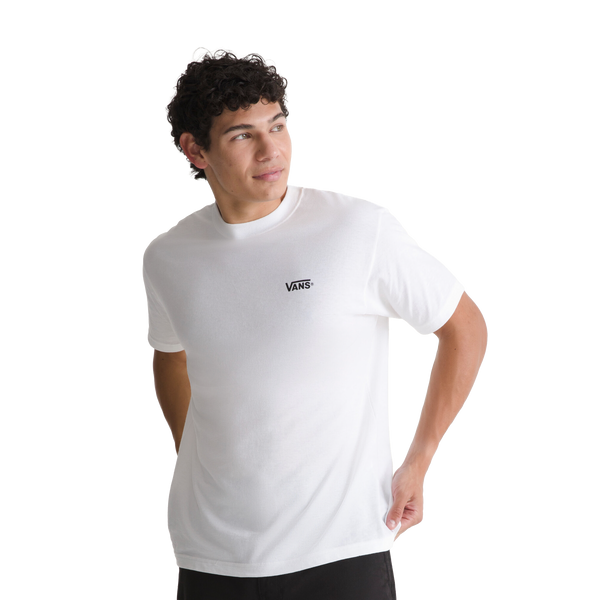 Camiseta Chest Vans para hombre color blanco