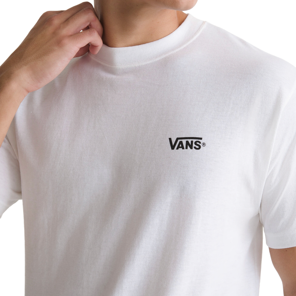 Camiseta Chest Vans para hombre color blanco