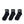 Calcetines Crew 3 pack unisex color negro