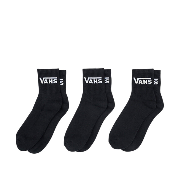 Calcetines Crew 3 pack unisex color negro