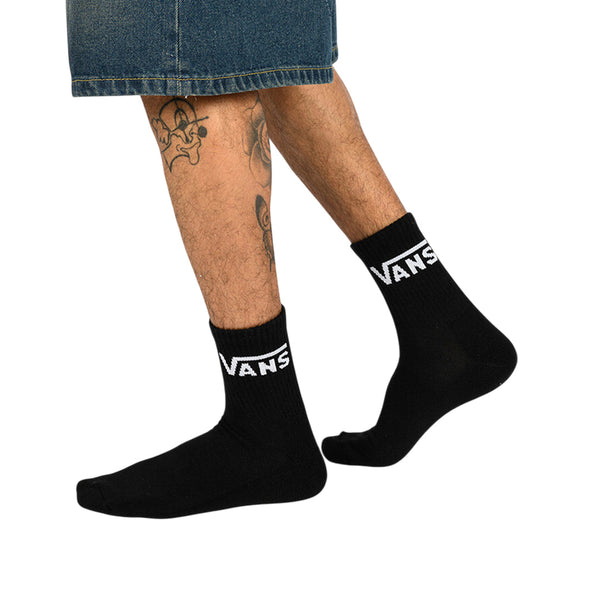 Calcetines Crew 3 pack unisex color negro